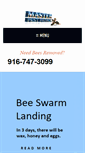 Mobile Screenshot of beecontrolsacramento.com